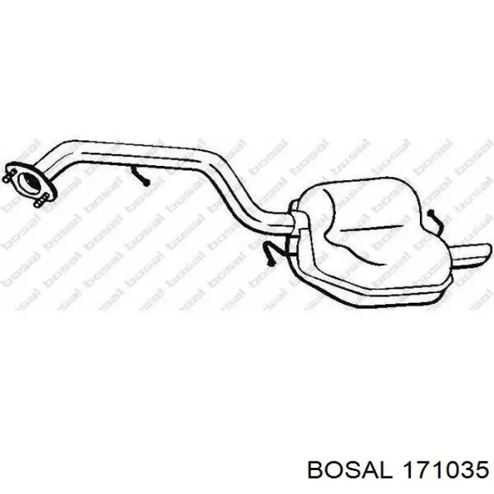 Silenciador trasero Mazda LF2940100G precio, desde 107,57 EUR