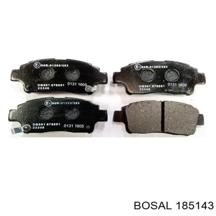 Silenciador trasero para Opel Vectra A 88, 89