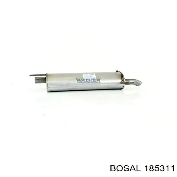 Silenciador trasero 19965 Walker