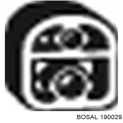 Comprar 190029 Bosal Silenciador trasero