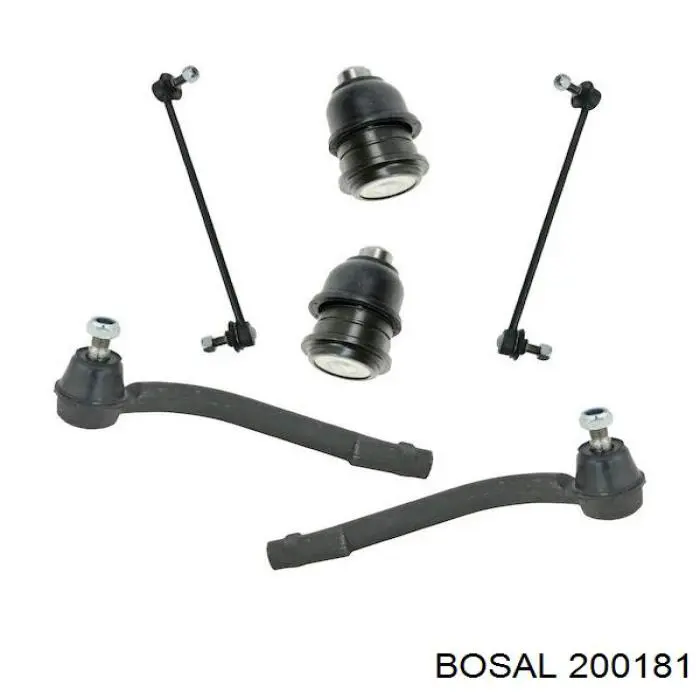 Silencioso trasero Bosal 200181
