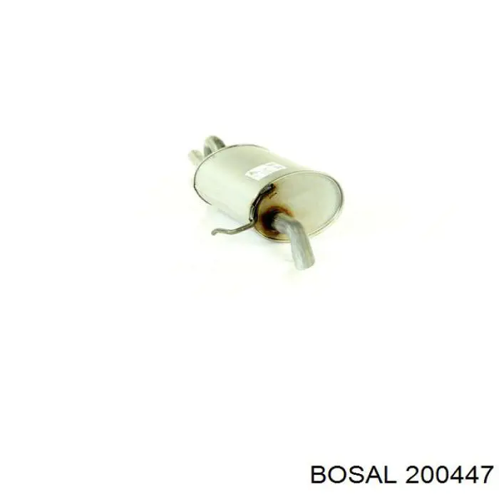 Silencioso trasero Bosal 200447