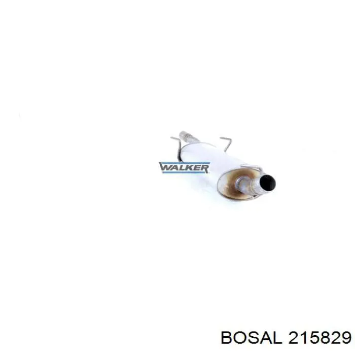 215-829 Bosal silenciador posterior