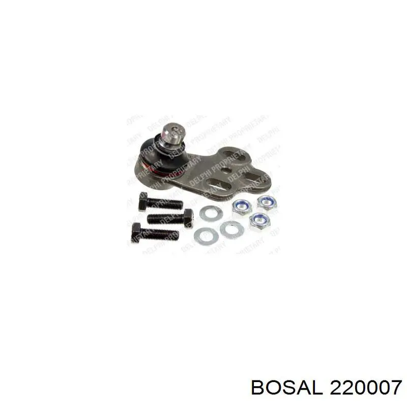Silenciador central 220007 Bosal