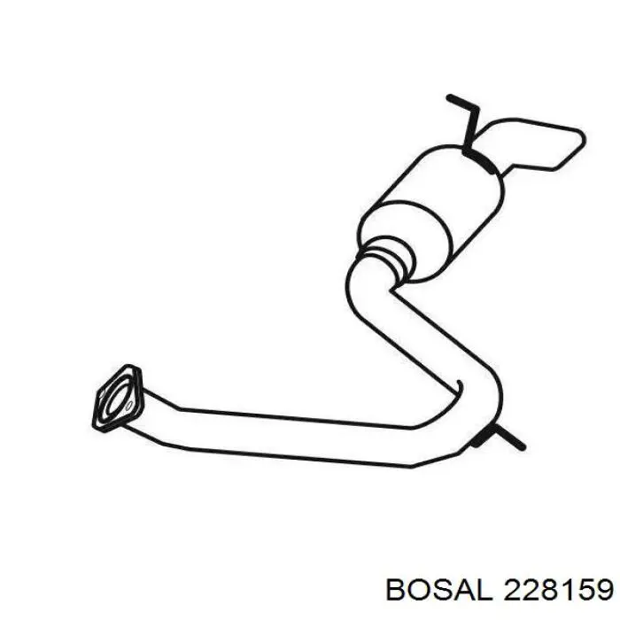 Silenciador trasero Bosal 228159 precio, desde 112,78 EUR