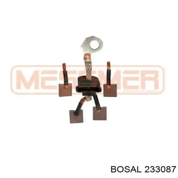 Silenciador trasero 233087 Bosal