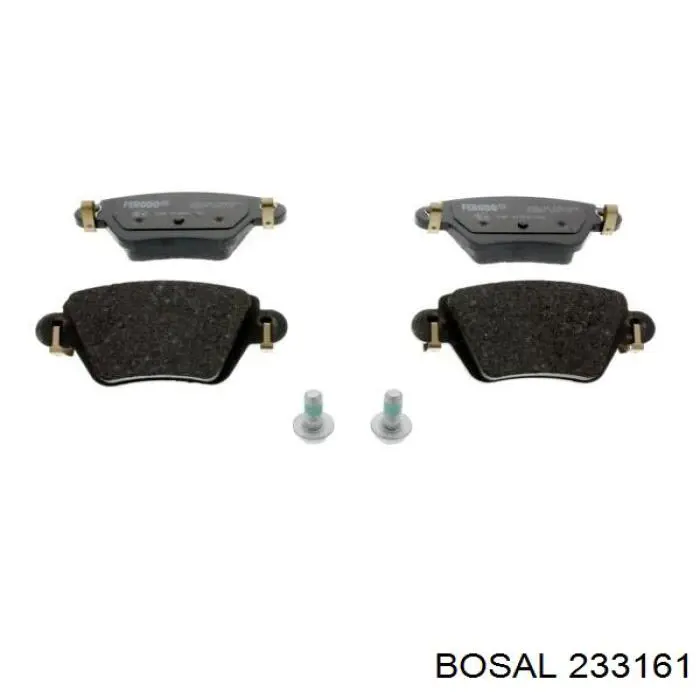 Silenciador trasero 233161 Bosal