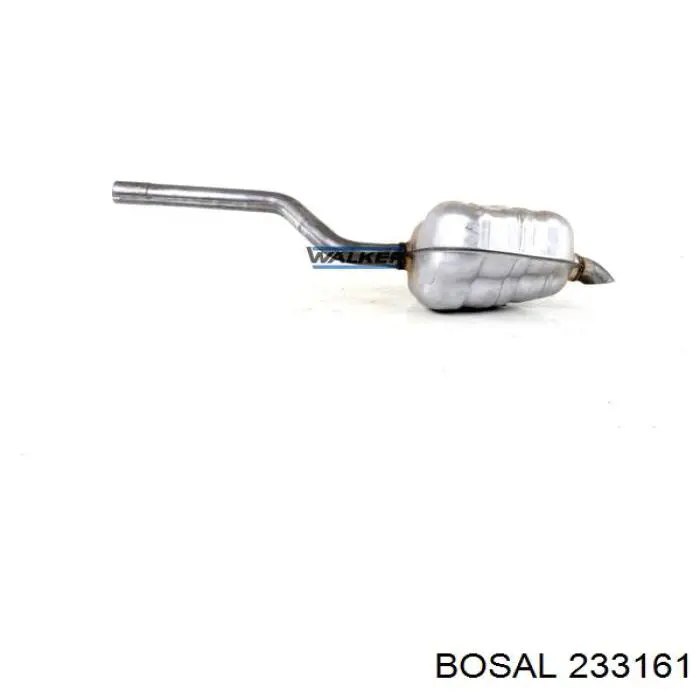 1K5253609BC VAG silenciador posterior