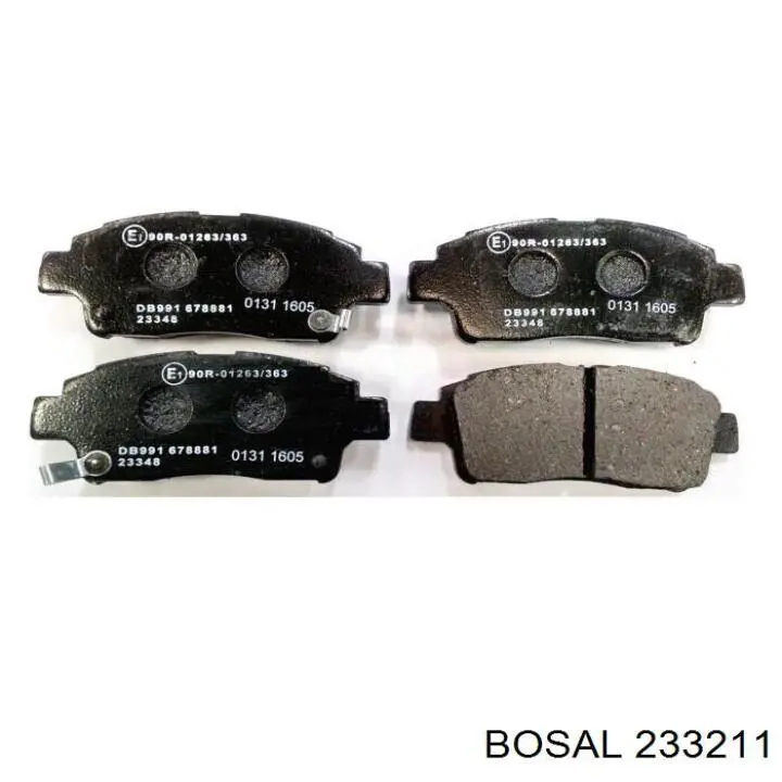 233211 Bosal Silenciador central