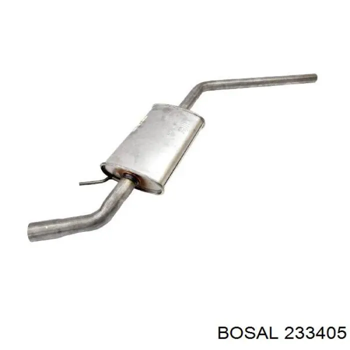 233405 Bosal silenciador posterior