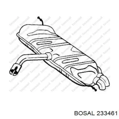 233461 Bosal