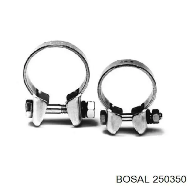 Comprar 250350 Bosal Abrazadera de sujeción delantera