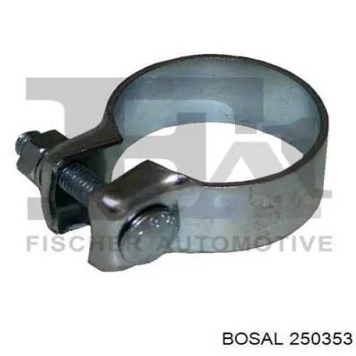 Abrazadera de silenciador delantera Audi 200 (44, 44Q)
