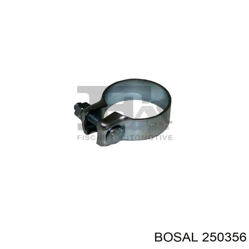 Abrazadera de silenciador delantera Ford 1801206