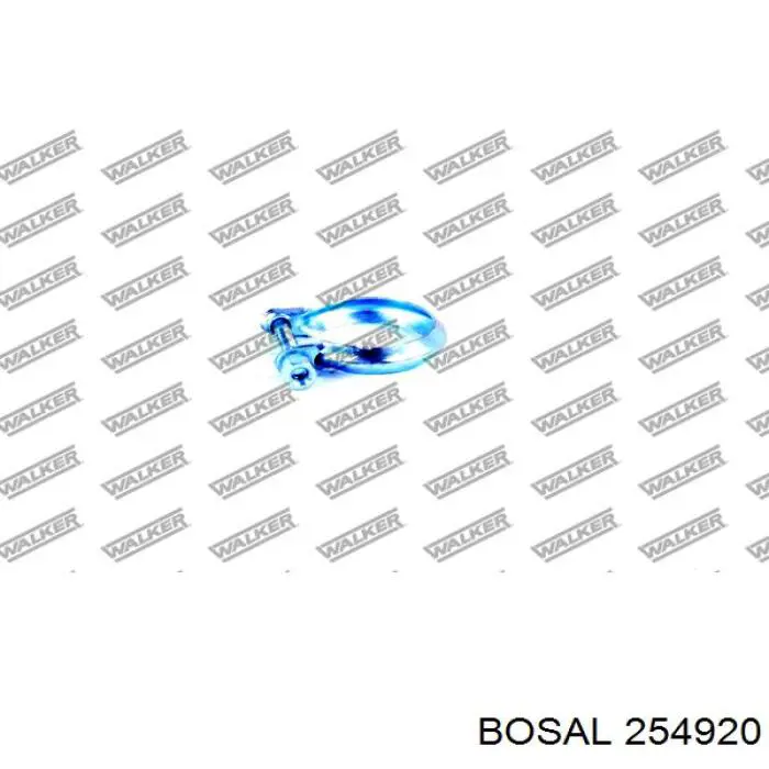 Comprar 254920 Bosal Abrazadera de sujeción delantera