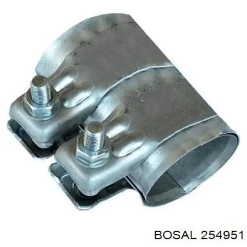 Abrazadera de silenciador delantera para Ford Focus (CB8)