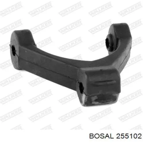 Soporte trasero del silenciador 255102 Bosal