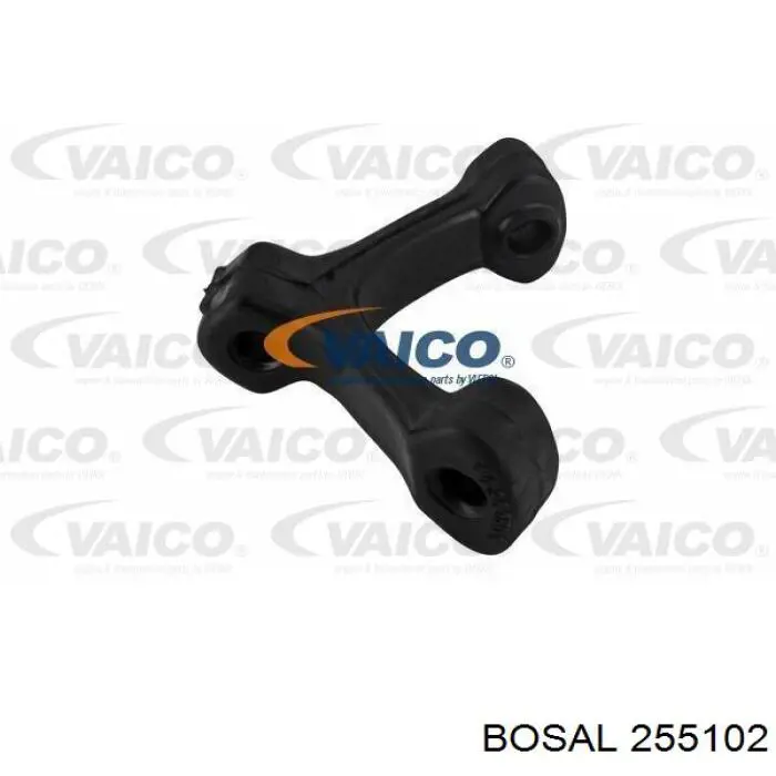 255102 Bosal abrazadera de tubo de escape trasera