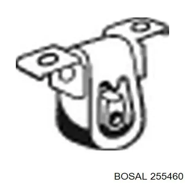 Soporte escape MR266294 Mitsubishi