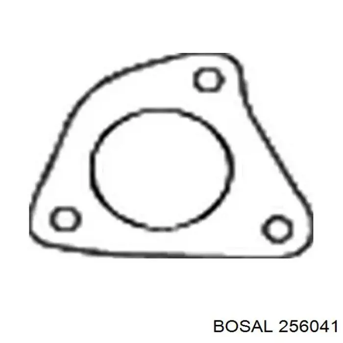 256-041 Bosal junta, tubo de escape silenciador