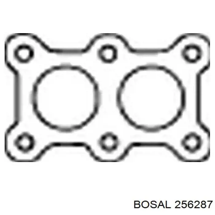 Comprar 256287 Bosal Anillo de la tubería de admisión del silenciador