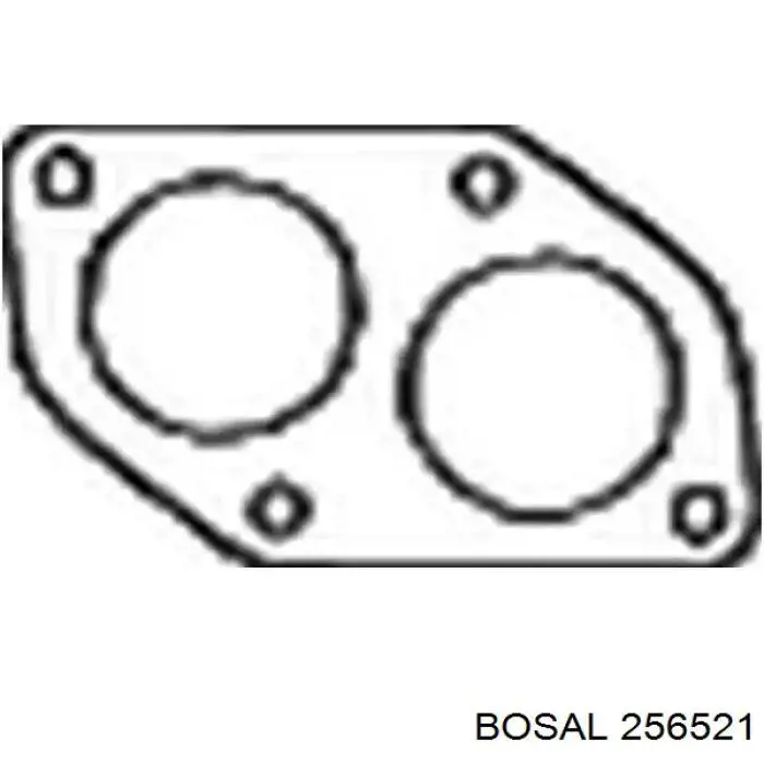Anillo de la tubería de admisión del silenciador Bosal 256521 precio, desde 1,92 EUR