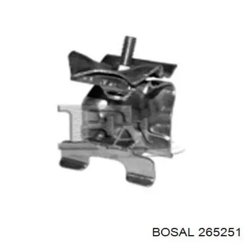 BS265251 Bosal abrazadera de silenciador delantera