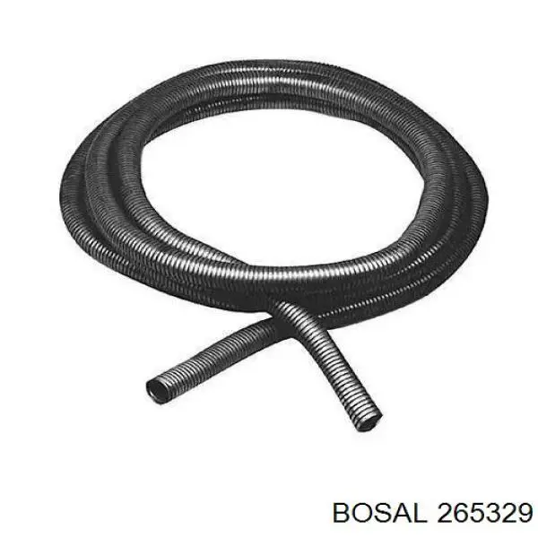 Chapa ondulada del silenciador BOSAL 265329