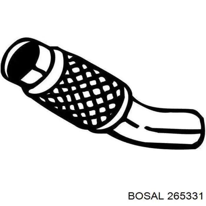Tubo flexible de escape 0219040019P 4max