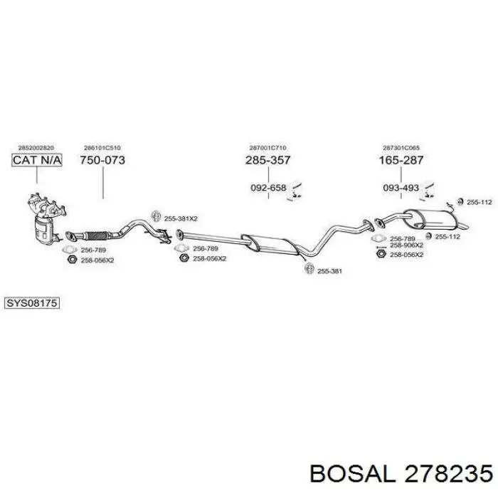 Comprar Silenciador trasero Mercedes E  S124