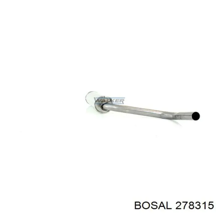 278315 Bosal silenciador del medio