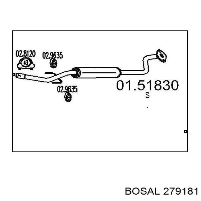 279181 Bosal