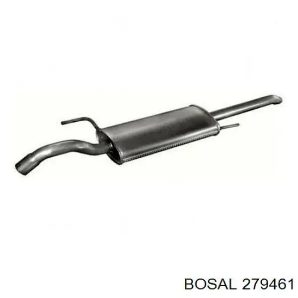 Comprar 279461 Bosal Silenciador trasero
