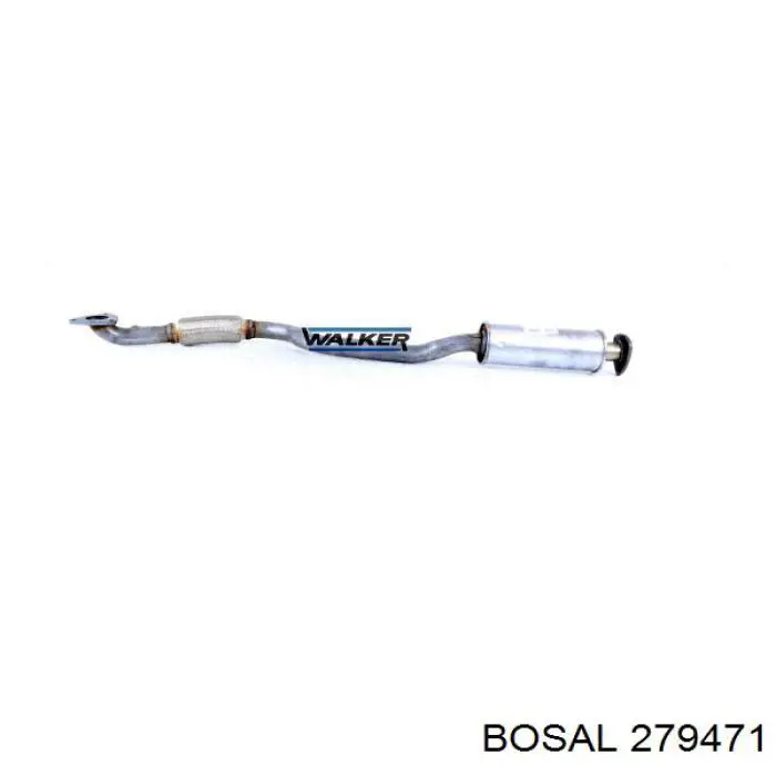 Silenciador, sección delantera Bosal 279471 precio, desde 78,16 EUR