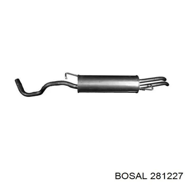 Silenciador trasero VAG JZW253609E precio, desde 85,82 EUR