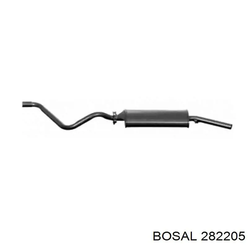 Comprar 5N0253609F VAG Silenciador trasero