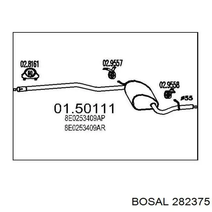 282375 Bosal