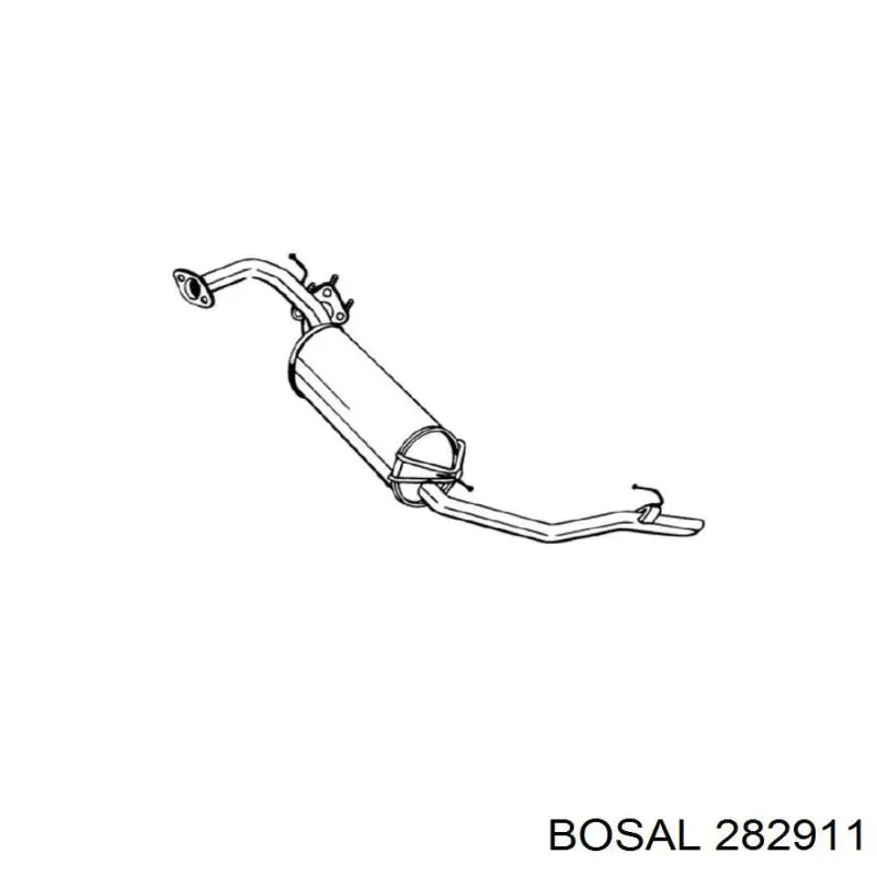 Comprar 0937 Polmostrow Silenciador trasero