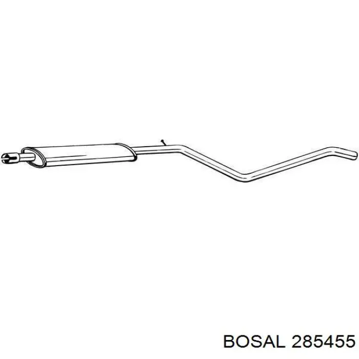 Comprar 200109451R Renault (RVI) Silenciador central