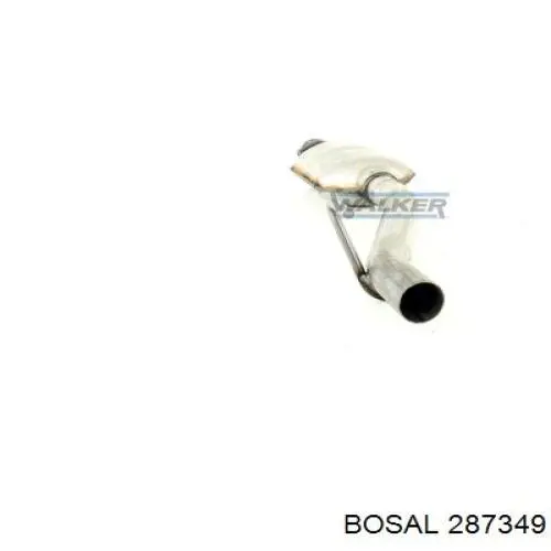 287349 Bosal silenciador central/posterior