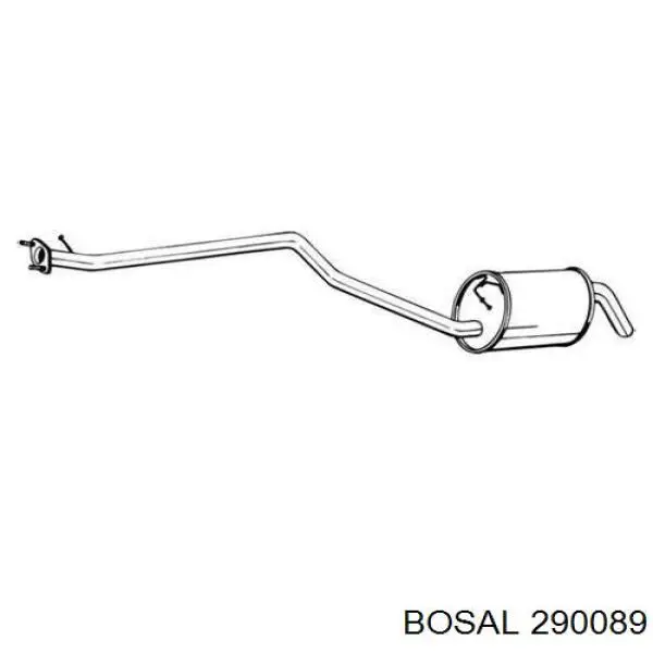 Comprar 290089 Bosal Silenciador central