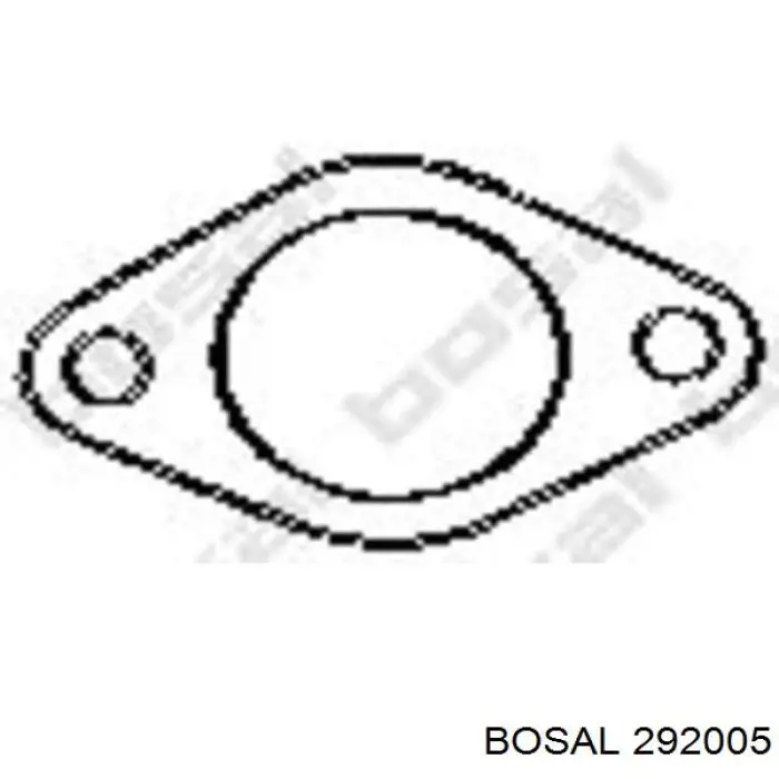 Silenciador, sección delantera Bosal 292005 precio, desde 87,21 EUR