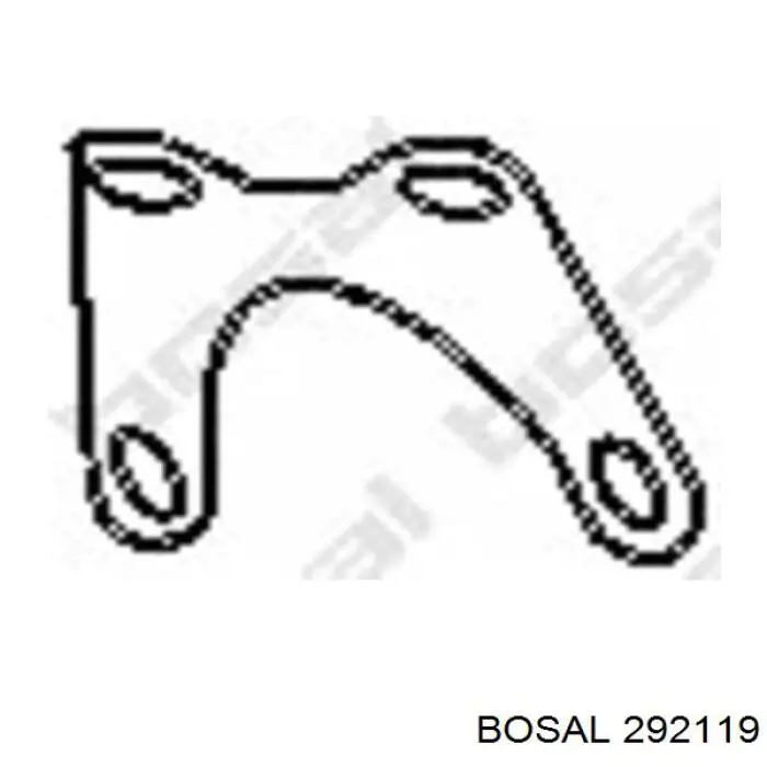Silenciador central Bosal 292119 precio, desde 72,85 EUR