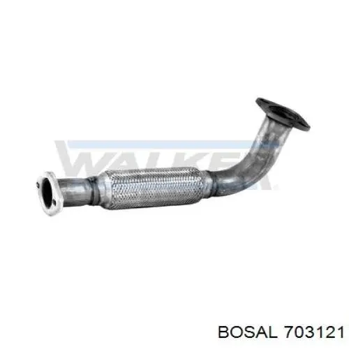 BS703121 Bosal silenciador del medio