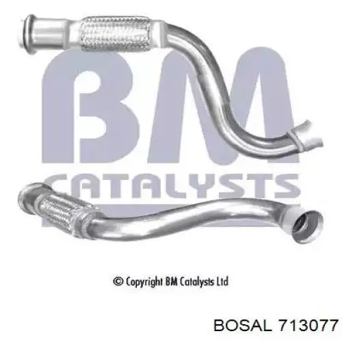 Comprar 1706V5 Peugeot/Citroen Tubo de admisión del silenciador de escape delantero