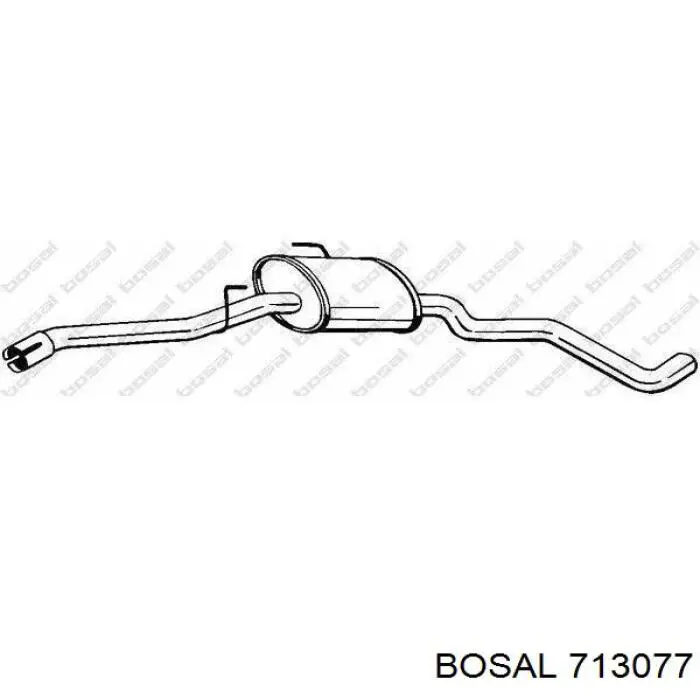 Tubo de escape delantero Peugeot/Citroen 1607336280 precio, desde 64,21 EUR