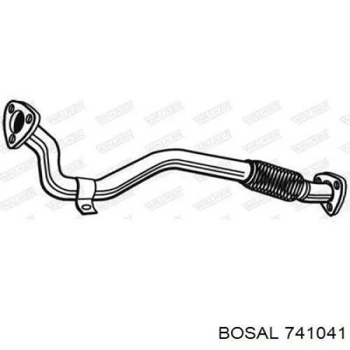 741-041 Bosal silenciador del medio