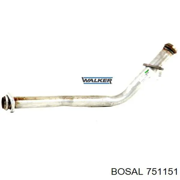 BS751151 Bosal tubo de admisión del silenciador de escape delantero