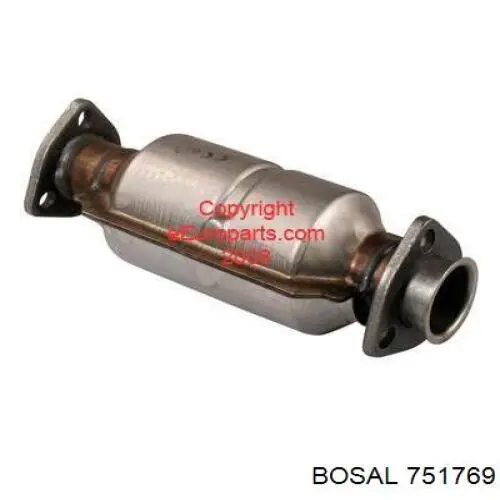 BM50288 BM Catalysts Silenciador central