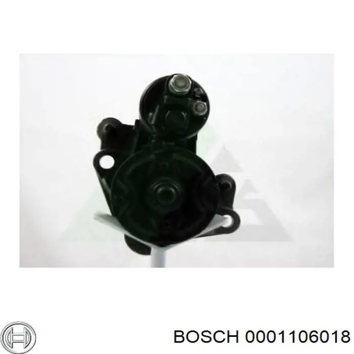 0001106018 Bosch motor de arranque